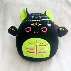 Squishmallow Bart the Bat 8" - Day Of The Dead - Halloween